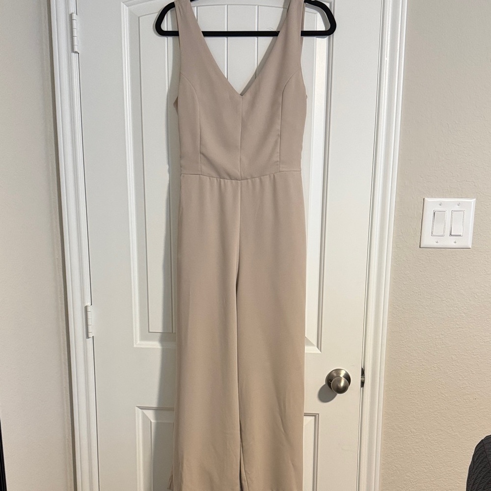 Mod Ref Classic Tan Jumpsuit